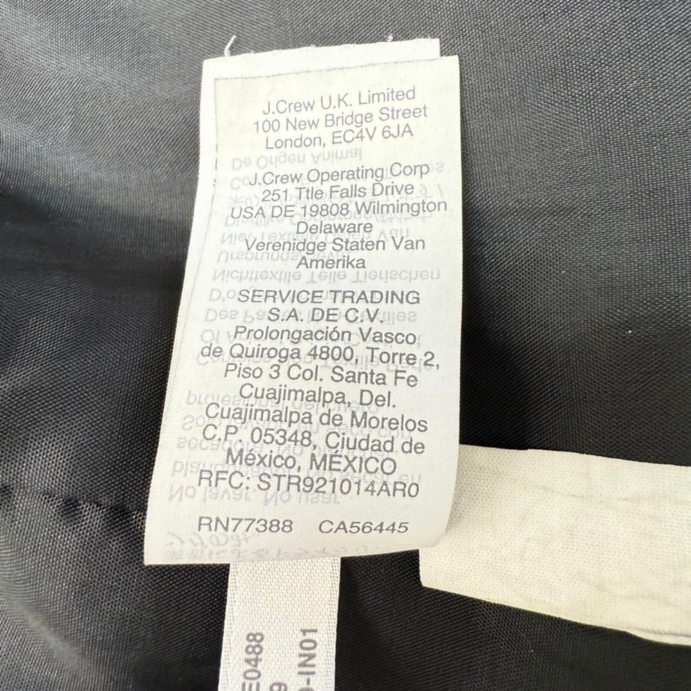 Madewell The Washed Leather Motorcycle Jacket Women XS Grunge Edgy Soft Moto - Picture 13 of 14